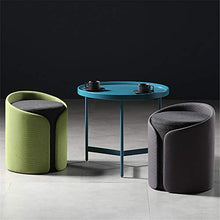 Morbido Imbottito Sgabello Del Piede - in Cronoottomano - Riposo Del Piede Per Patio Indoor Outdoor,Verde