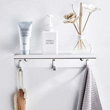 AINIYF Bagno Bagno Doccia Mensola Organizzatore Parete rettangolo Punch Libero Dressing Table Hook up Alluminio dello Spazio WC 1 Livello