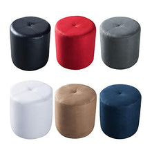 Pilaster design – Pouf sgabello bianco (vinile)
