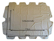 Quick-Star - Copertura di Ricambio Universale per Dondolo a 3 posti, Colore: Sabbia