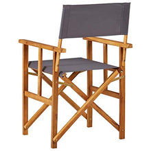 FAMIROSA Sedia da Regista in Legno Massello di Acacia-5951