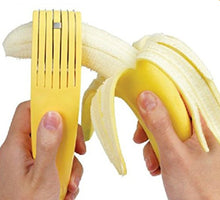 SaySure - Banana Slicer Chopper Fruit Cutter Cucumber Vegetable