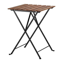 Ikea"tärnö Folding Garden Table in Solid Acacia and Steel
