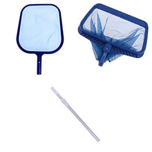 FLAMEER 2X Piscina Spa Skimmer Net Pulizia E 1m Telescopico in Alluminio