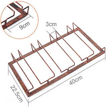 Leifeng Tower Classico LNDDB attaccatura del Supporto di Wine Glass Metallo Rustico Parete Calici Calici Rack for Le Case/Bar/caffè