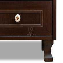 Shop Chic Mobile Bagno in Legno Base con cassetti Specchio applicchi lavabo 105