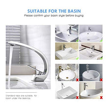 BONADE Rubinetto Bagno Lavabo Miscelatore Monocomando per vasca da bagno Ottone, Cromo