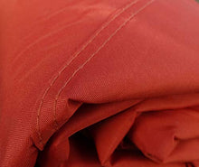 QUICK STAR Tetto di ricambio per gazebo da giardino 3x4m Rosso-arancio