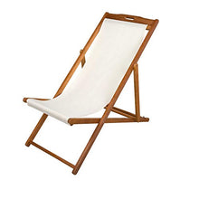 Aktive 61027 Sdraio Pieghevole in Legno Acacia Garden 59x100x94 cm