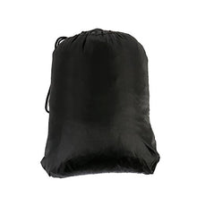 Copertura per sedia a dondolo a 3 posti, impermeabile, resistente per esterni, copertura protettiva per mobili, 220 x 170 x 145 cm, colore: nero