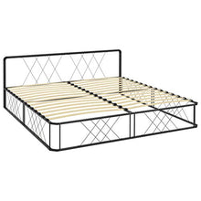 SKM Giroletto Nero in Metallo 200x200 cm (29.5kg)