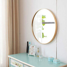 LULUTING Specchio Trucco Specchio for Il Trucco, Ottone Bagno Specchio, Specchio del Bagno, Specchio da Muro.