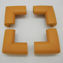 WOVELOT Cuscino angolare Elastico Elastico ad Angolo Set di 4 / Sottili (Marrone Chiaro)