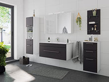 Set di mobili da bagno SANTINI 100 (5 pezzi) antracite satinato