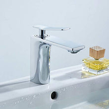 Rubinetti per lavabo da bagno Miscelatore per lavabo per bagno e lavabo Monocomando Acqua calda e fredda disponibile Rubinetto in ottone massiccio Finitura cromata GT8290C