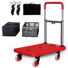 Carrello Pieghevole per carrelli Pieghevoli Carrello carrelli Pieghevoli (Colore : C)