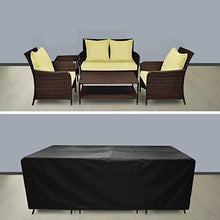 litulituhallo - Copritavolo da giardino, impermeabile, rettangolare, per esterni, 170 x 94 x 70 cm