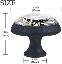 Classic Car Pomelli per Porta Set di 4 Pomelli per Mobili Manopole per Cassetti Cucina Armadio Vetro