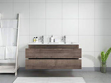 Badplaats B.V. Mobili da Bagno Angela 120cm Rovere Marrone - Armadio mobiletto lavabo Mobili Armadietto