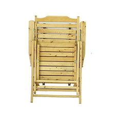 Poltrone LHA Wood Lounge Chair Beach Balcone Garden