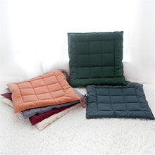 Cuscino per sedie (40x40) (45x45) cm Cuscino per sedie per le aree interne ed esterne   , più colori, blu, 45 * 45 cm