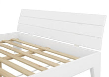 Erst-Holz Elegante Bianco Telaio Letto 120x200 in Pino Senza doghe e Materasso 60.54-12WoR