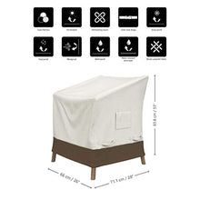 Amazon Basics - Copertura per sedia con braccioli, set da 2