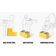 SFeng - Sgabello da bagno multifunzione, antiscivolo, antiscivolo, per bambini e bambini