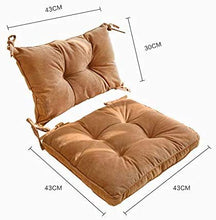 xmwm - Cuscino da seduta con lacci, per interni ed esterni, per casa e giardino, colore zucca, 30 x 43 cm, grigio, 30 x 43 cm