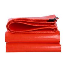 Tarps Panno ombreggiante - Parasole - Resistente telo impermeabile rosso resistente, spesso, resistente ai raggi UV, resistente alla corrosione, resistente allo strappo - Tarpaulin facile da trasporta