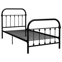 SKM Giroletto Nero in Metallo 100x200 cm (17.6kg)