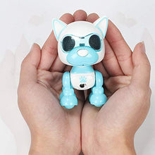 ASFD Smart Machine Dog Induction Touch Cucciolo Giocattolo Elettrico Intelligent Pet Blue