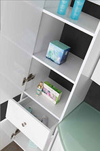 Simba Srl ARREDO Bagno Mobile Bagno Bianco Un LAVANDINO + Specchio + Colonna SOSPESO MOD. Ambassador New