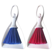 iplusmile 2 Set Mini Scopa E Scopa Mini Spazzatrice Mini Spazzatrice da Tavolo per Gabbia per Animali da Tastiera per Computer