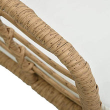 FAMIROSA Sedie da Giardino 2 pz con Cuscini in Polyrattan Rovere