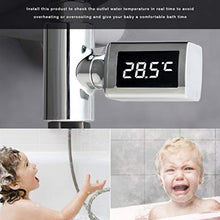 shunbang yuan LED Display Digitale Doccia termometro Rotary visiva Bagnetto Acqua Veloce Meter Temperatura