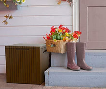 Keter City Box - Scatola per Cuscino, Colore: Marrone