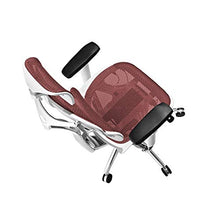YUYTIN Sedia da Ufficio ergonomica con Supporto Lombare a Giudice, mobili da Ufficio in Maglia Back Office Sedia Girevole ergonomico Ufficio Ufficio Sedia in Maglia Executive