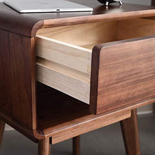 AINIYF Comodino in Legno massello con Comodino for Camera da Letto con 1 cassetto Comodino (43x35x54,5 cm) (Color : Brown)