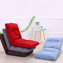 SMC Divano Letto Lazy Sofa. Divano Letto Pieghevole (Color : Light Blue)