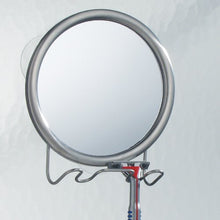 InterDesign 42070EU Specchio a Ventosa, Metallo, Argento