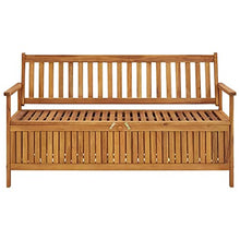 vidaXL Cassapanca da Giardino 148 cm in Legno Massello di Acacia