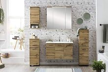 Schildmeyer Nora Highboard 144980, Rovere Decorazione Rustica, 30,3 x 32,6 x 117 cm (B/T/H)