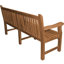 Teako Design Belluno - Panchina in Legno Massiccio di Teak, Larghezza 220 cm