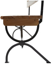 Mendler Set 2X panche Linz per Feste in Giardino terrazza Legno Chiaro Laccato 180cm