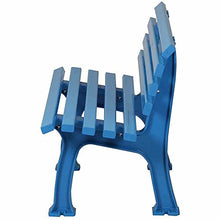 BLOME-TIL. Ibiza Panca, plastica, Azzurro, 54 x 120 x 74 cm, 50926