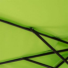 Ombrelloni Ombrello Semi Rotondo da 9 Piedi / 10 Piedi Mezzo, Manovella Verde con Struttura in Metallo, per Piccolo Terrazzo Balcone Giardino (Size : 3m×2.4m/9.8ft×7.9ft)