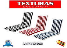 Texturas Classic Materassino per sdraio, 180 x 55 x 5 cm, blu