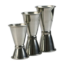 goneryisour - Bicchiere da cocktail in acciaio inox, con doppia testa