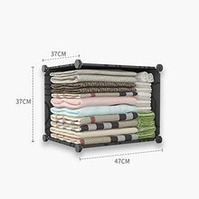 FHW Armadio Layered Combinazione della Stanza Camera da Letto College Student Assembly Semplice Push-Pull Moderna (Verde) Guardaroba (Size : 111x47x183cm)